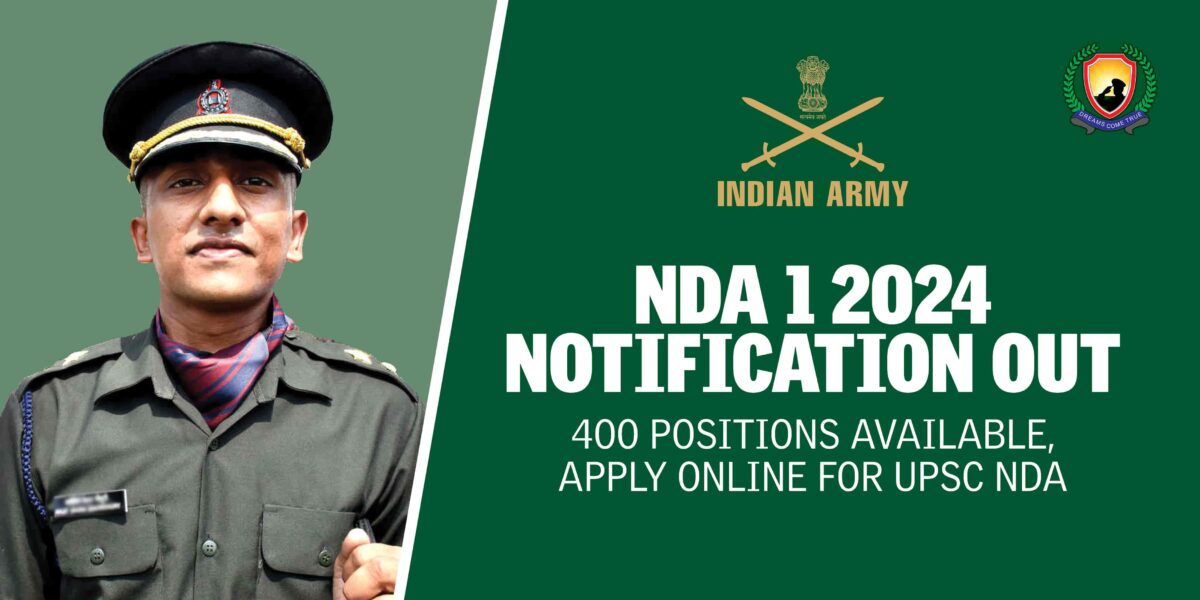 NDA Exam Date 2024: The Union Public Service Commission (UPSC) has released the NDA 1 2024 Notification along with the